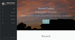 Desktop Screenshot of poudyal.com